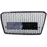 NEU Wabengrill Kühlergrill Grill Schwarz Glanz für Audi A7 C7 4G 2010-2014